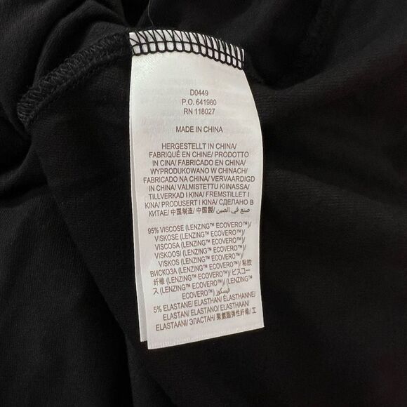 Boden nwt long sleeve black Tiered Mini Jersey Dress size 2 - Picture 10 of 12